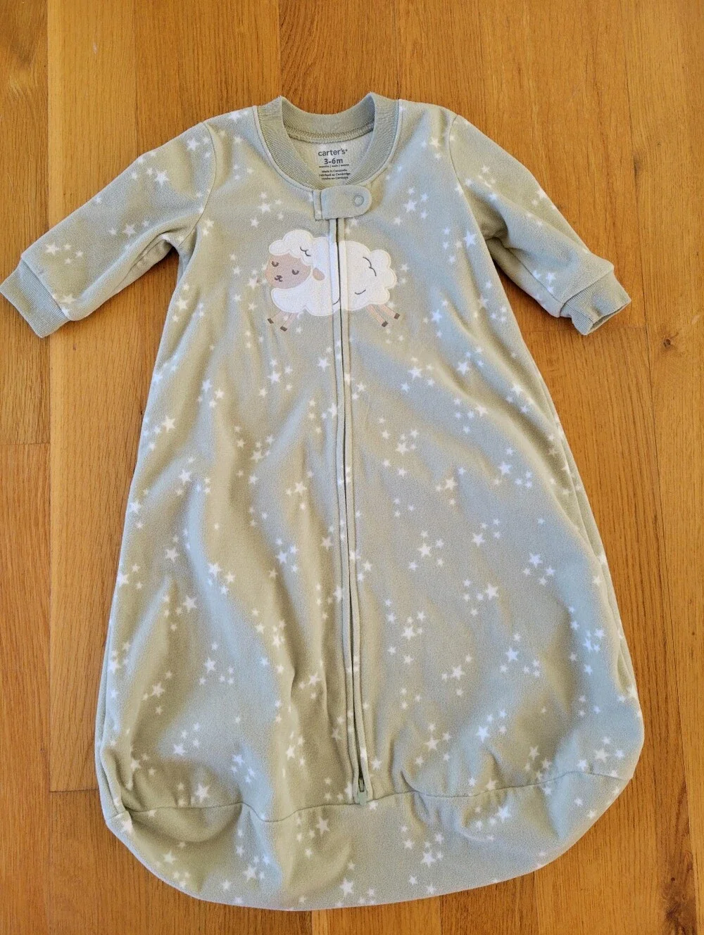 Size 3-6 months fleece Sleep Sack